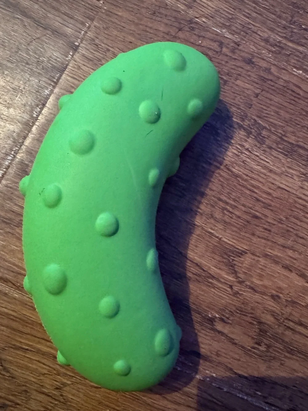 Bark Box L Green Pickle Dog Toy NEW